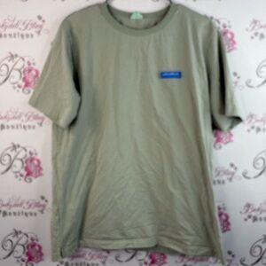 Beyond the vines T-shirt stretchy soft green Casual Olive Green Short Sleeve Tee